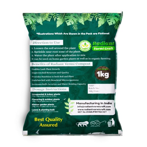 Vermicompost 1 kg bag